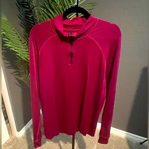 Fabletics- Men's Long Sleeve Active Quarter Zip: